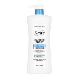 Suave Barrier Boost Body Lotion for Women with Glycerin, Lipids & Prebiotics,